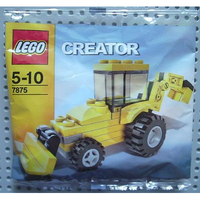 LEGO CREATEUR Tracteur excavateur  sac  2007